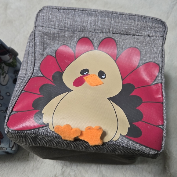 Set of 2 Thirty-One, Littles Carry-All Caddy, Snowdaze and Turkey Tom Caddies - Picture 11 of 13